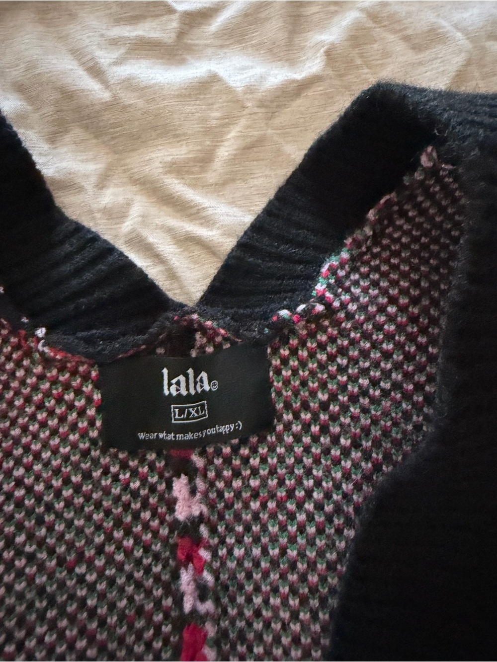 Look What You Made Me Do Oversized Snake Cardigan - Picture 6 of 7